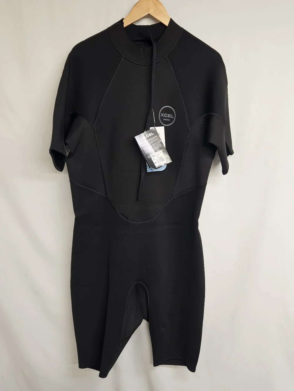 Xcel Axis NWT Short Sleeve Short Leg Wetsuit Mens 3X-Large Black